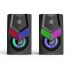 Акустична система 2.0 HP DHE-6000, 3,5мм + USB, 6Вт, LED RGB