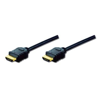 Кабель HDMI (AM/AM) DIGITUS High Speed + Ethernet 5м, позолоч.разъемы, Black/Черный AK330107050S