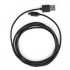 Кабель USB 2.0 AM to Micro 5P PVC 1.8m black Vinga (VCPDCM1.8BK)