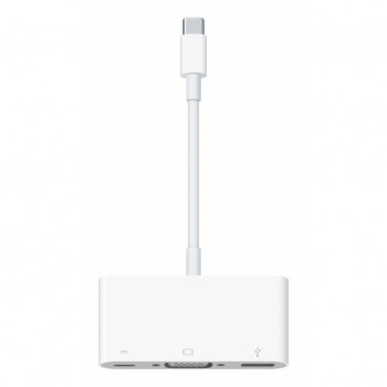 Кабель VGA  мультимедийный Apple USB-C to Multiport Adapter (MJ1L2ZM/A) MJ1L2ZM/A