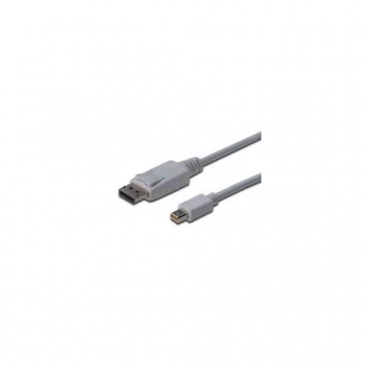 Кабель мультимедийный DIGITUS miniDisplayPort to DisplayPort 1.0m (AK-340102-030-W)