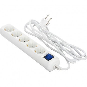 Фільтр живлення 3м 2E 5xSchuko, 3м (2E-U05ESM3)