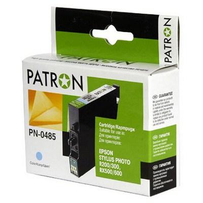 Картридж EPSON  PATRON для R200/ 300 (PN-0485)L/ CYAN (CI-EPS-T048540-LC-PN) CIEPST048540LCPN