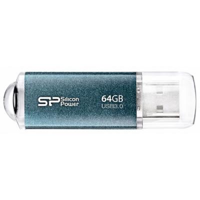 USB флеш 64GB Marvel M01 Blue USB3.0, алюміній SP064GBUF3M01V1B