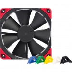 Вентилятор 120 мм Noctua NF-F12PWM CHROMAX BLACK SWAP для корпуса 120x120x25мм SSO2 300-1500об/мин (NF-F12PWM CHROMAX.BLACK.SWAP)