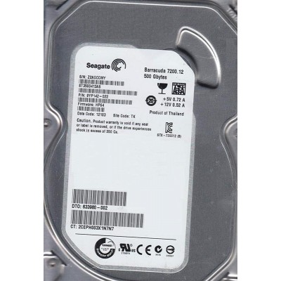 Жорсткий диск 500Gb Seagate 7200rpm 16Mb (ST3500413AS)