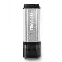 USB флеш 16GB Hi-Rali Stark Series Silver (HI-16GBSTSL)