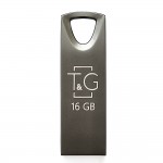 USB флеш 16GB T&G 117 Metal Series Black (TG117BK-16G)