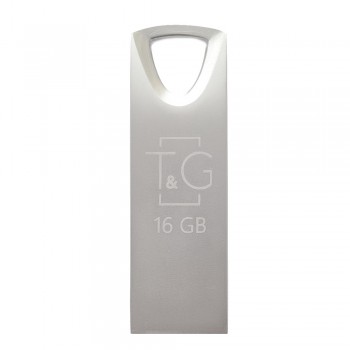 USB флеш 16GB T&G 117 Metal Series Silver (TG117SL-16G)