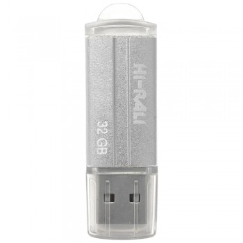 USB флеш 32GB Hi-Rali Corsair Series Silver (HI-32GBCORSL)