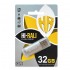 USB флеш 32GB Hi-Rali Rocket Series Silver (HI-32GBVCSL)