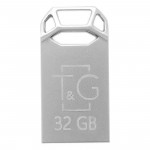 USB флеш 32GB T&G 110 Metal Series Silver (TG110-32G)