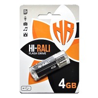 USB флеш 4GB Hi-Rali Corsair Series Black (HI-4GBCORBK)