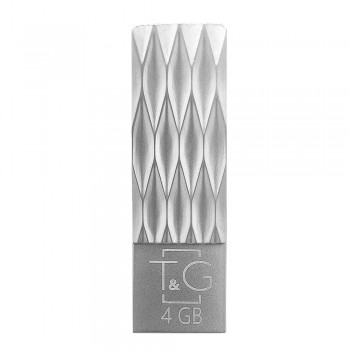 USB флеш 4GB T&G 103 Metal Series Silver (TG103-4G)