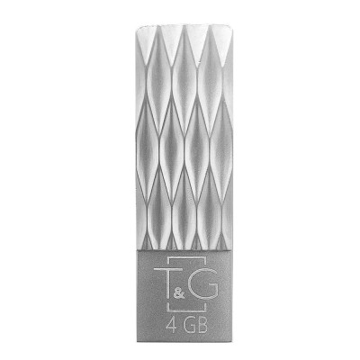 USB флеш 4GB T&G 103 Metal Series Silver (TG103-4G)