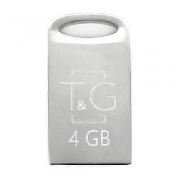 USB флеш 4GB T&G 105 Metal Series Silver (TG105-4G)
