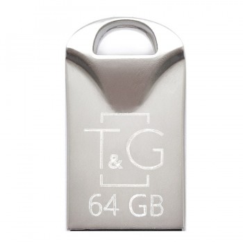 USB флеш 64GB T&G 106 Metal Series Silver (TG106-64G)