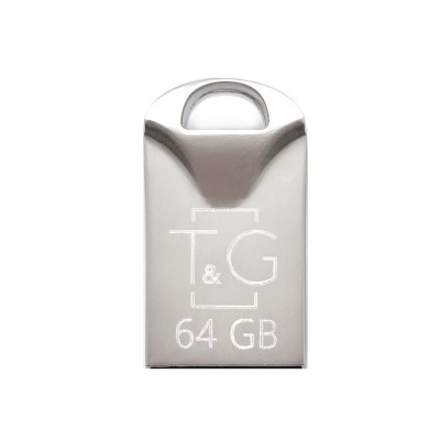 USB флеш 64GB T&G 106 Metal Series Silver (TG106-64G)