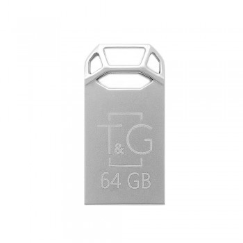 USB флеш 64GB T&G 110 Metal Series Silver (TG110-64G)