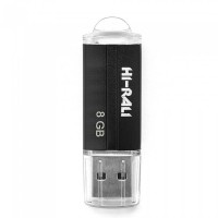 USB флеш 8GB Hi-Rali Corsair Series Black (HI-8GBCORBK)