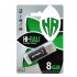 USB флеш 8GB Hi-Rali Rocket Series Black (HI-8GBVCBK)