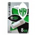 USB флеш 8GB Hi-Rali Rocket Series Silver (HI-8GBVCSL)