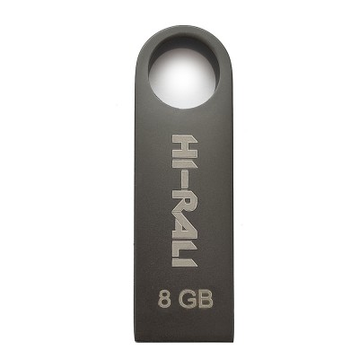 USB флеш 8GB Hi-Rali Shuttle Series Black (HI-8GBSHBK)