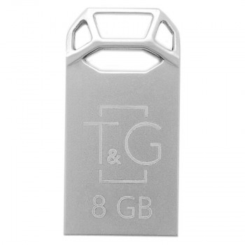 USB флеш 8GB T&G 110 Metal Series Silver (TG110-8G)
