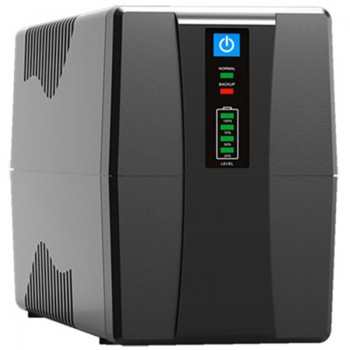 ДБЖ FrimeCom VP-1200, Line Int., AVR, 3 x евро, LED, металл