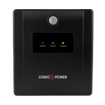 ДБЖ LogicPower LPM-U850VA-P, Lin.int., AVR, 2 х евро, USB, LED, пластик