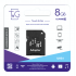 Карта пам'яті MicroSDHC 8GB UHS-I Class 10 T&G + SD-adapter (TG-8GBSD10U1-01)