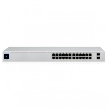 Комутатор Ubiquiti UniFi Gen2 USW-24-POE (8xGE, 16хGE PoE+, 2xSFP, L2, 95W max)