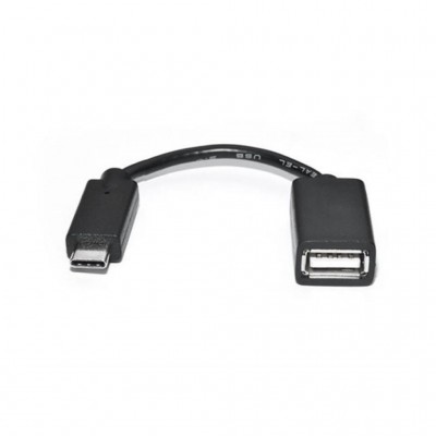 Кабель OTG USB 2.0 AF to Type-C 0.1m REAL-EL (EL123500030)