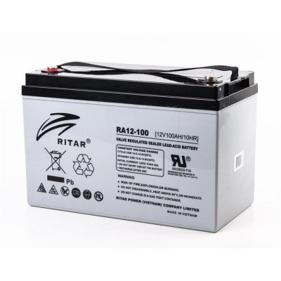 Батарея для ДБЖ Ritar AGM RA12-100, 12V-100Ah (RA12-100)