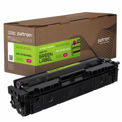 Картридж CANON 045H MAGENTA GREEN Label (PN-045HMGL) PATRON