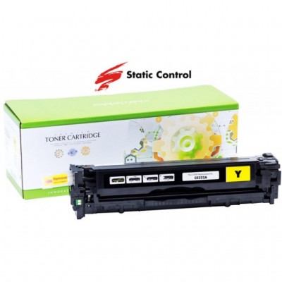 Картридж HP CLJP CE322A (128A) 1.3k yellow (002-01-VE322A) Static Control