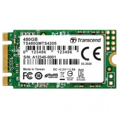 SSD M.2 2242 480GB Transcend (TS480GMTS420S)