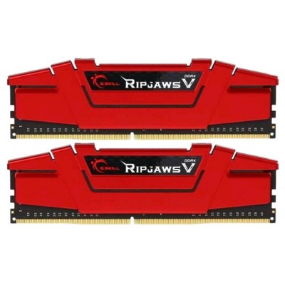 Пам'ять DDR4 32GB (2x16GB) 2666 MHz Ripjaws V Red G.Skill (F4-2666C19D-32GVR)