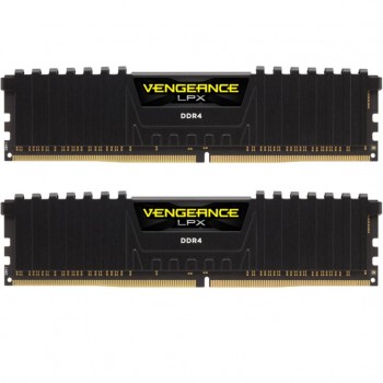 Пам'ять DDR4 32GB (2x16GB) 3200 MHz Vengeance LPX Black CORSAIR (CMK32GX4M2E3200C16)
