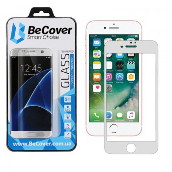 Скло захисне  BeCover Apple iPhone 7 / 8 / SE 2020 3D White (701041)