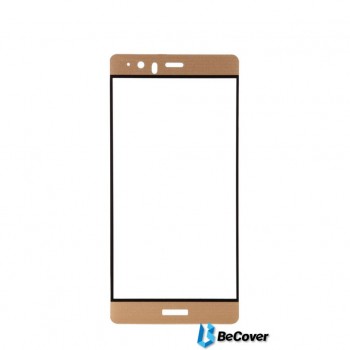 Скло захисне  BeCover HUAWEI P9 Plus Gold (700862)