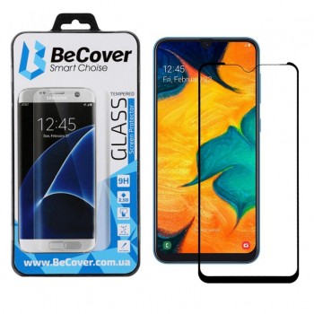 Скло захисне  BeCover Samsung Galaxy A30/A30s 2019 SM-A305/SM-A307 Black (703442)