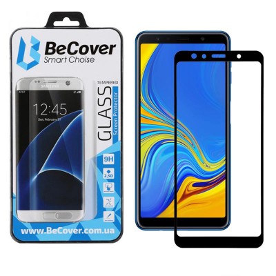 Скло захисне  BeCover Samsung Galaxy A7 2018 SM-A750 Black (702948)