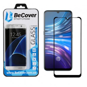 Скло захисне  BeCover Vivo V17 Neo Black (704065)