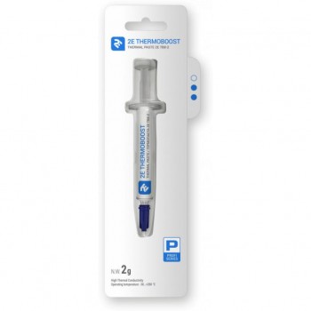 Термопаста 2E THERMOBOOST PROFI (2E-TB8-2)  8.3 W/mK, вага - 2 г,