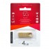 USB флеш 4GB T&G 117 Metal Series Gold (TG117GD-4G)
