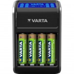 Зарядное устройство для аккумуляторов Varta LCD PLUG CHARGER +4*AA 2100 mAh (57687101441)