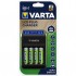 Зарядное устройство для аккумуляторов Varta LCD PLUG CHARGER +4*AA 2100 mAh (57687101441)