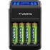 Зарядное устройство для аккумуляторов Varta LCD PLUG CHARGER +4*AA 2100 mAh (57687101441)