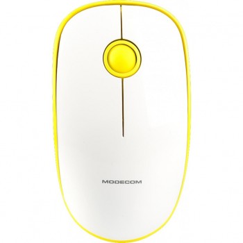 Миша Modecom MC-WM112 Wireless Yellow-White (M-MC-WM112-290)